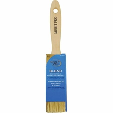 GOURMETGALLEY 32 1.5 in. White China Bristle Polyester Beavertail Brush - White - 1.5 in. GO3579790